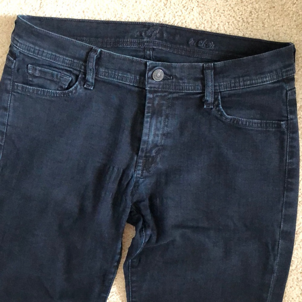 7 for all mankind dark wash jeans